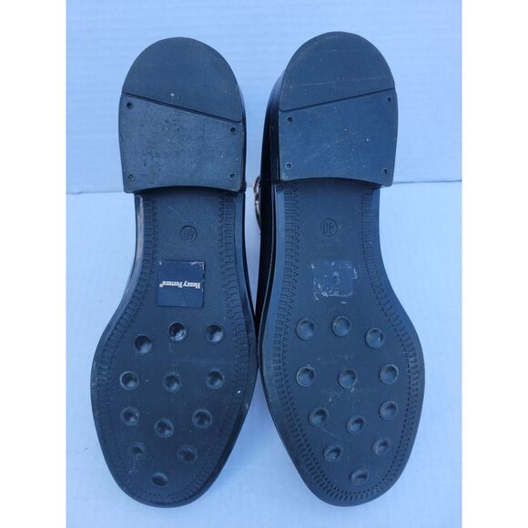 Henry Ferrera Chelsea Rain ANKLE Boots BOOTIES BLACK RUBBER WOMEN'S WOMAN'S 9 40 - Picture 9 of 16